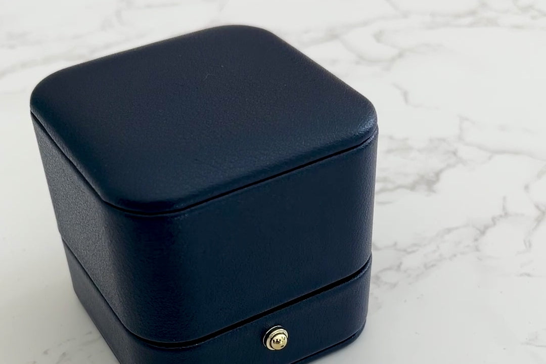 1 CT. round Moissanite Ring video 2